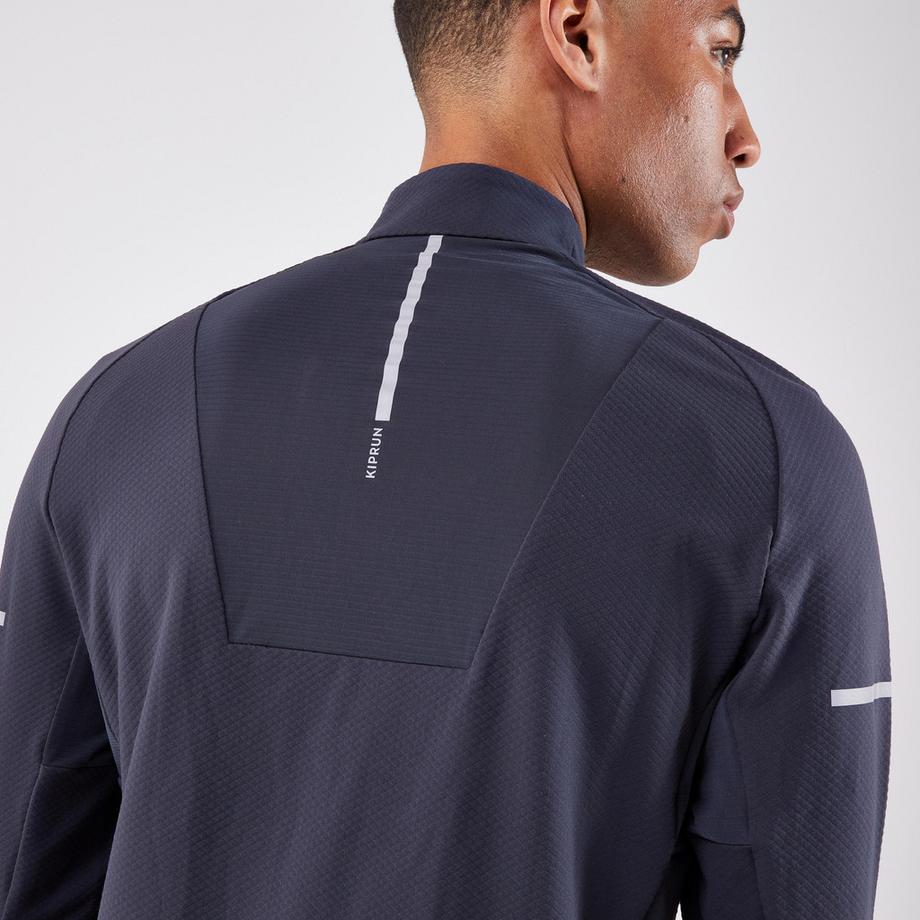 KIPRUN  Maglia running a maniche lunghe uomo con zip Run 900 Warm 