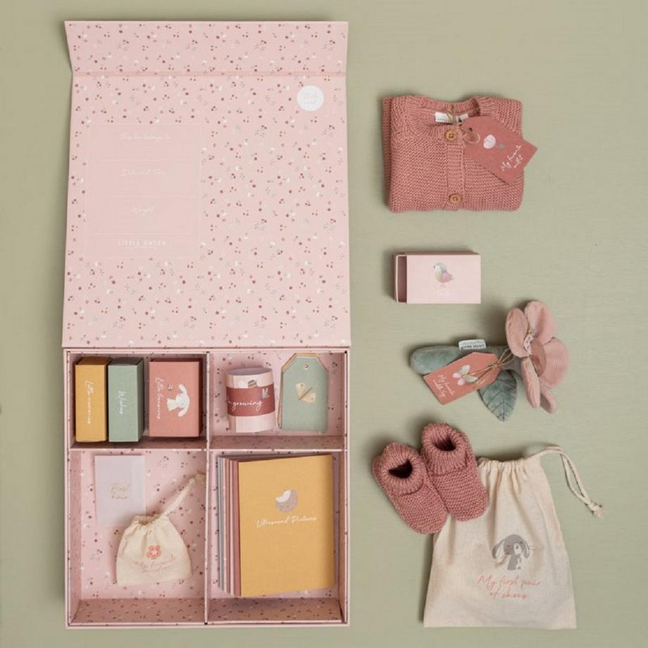 Little Dutch  Memory Box für Erinnerungen Flowers & Butterflies FSC DEUTSCH 