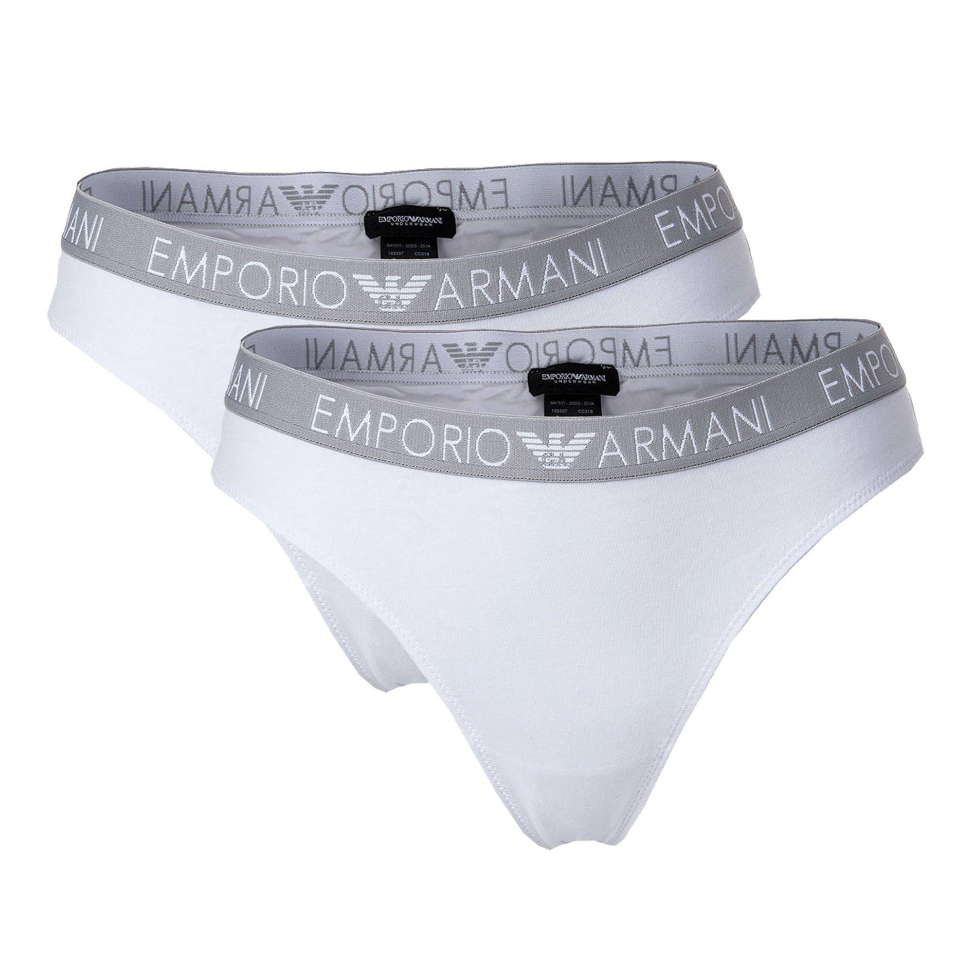 EMPORIO ARMANI  String  Paquet de 2 Conforme à la silhouette 