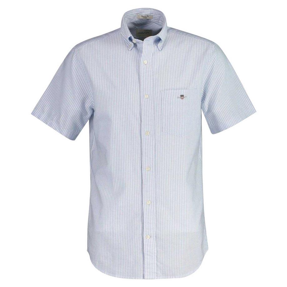 Chemise À Boutons Manches Courtes Motiftyle À Rayures
