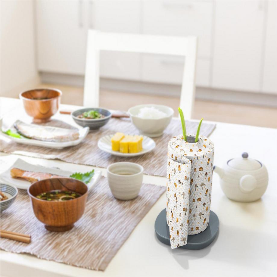 Intirilife Intirilife Halterung für Küchenrollen in Blatt-Optik - Küchenrollenstände  