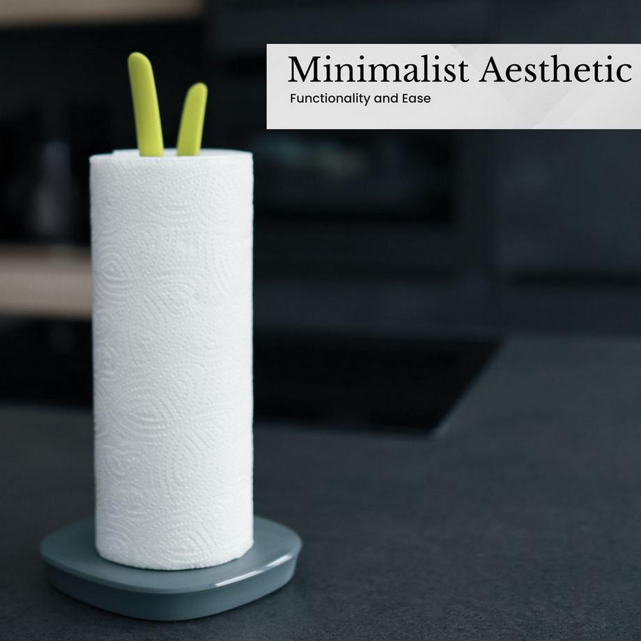 Intirilife Intirilife Halterung für Küchenrollen in Blatt-Optik - Küchenrollenstände  