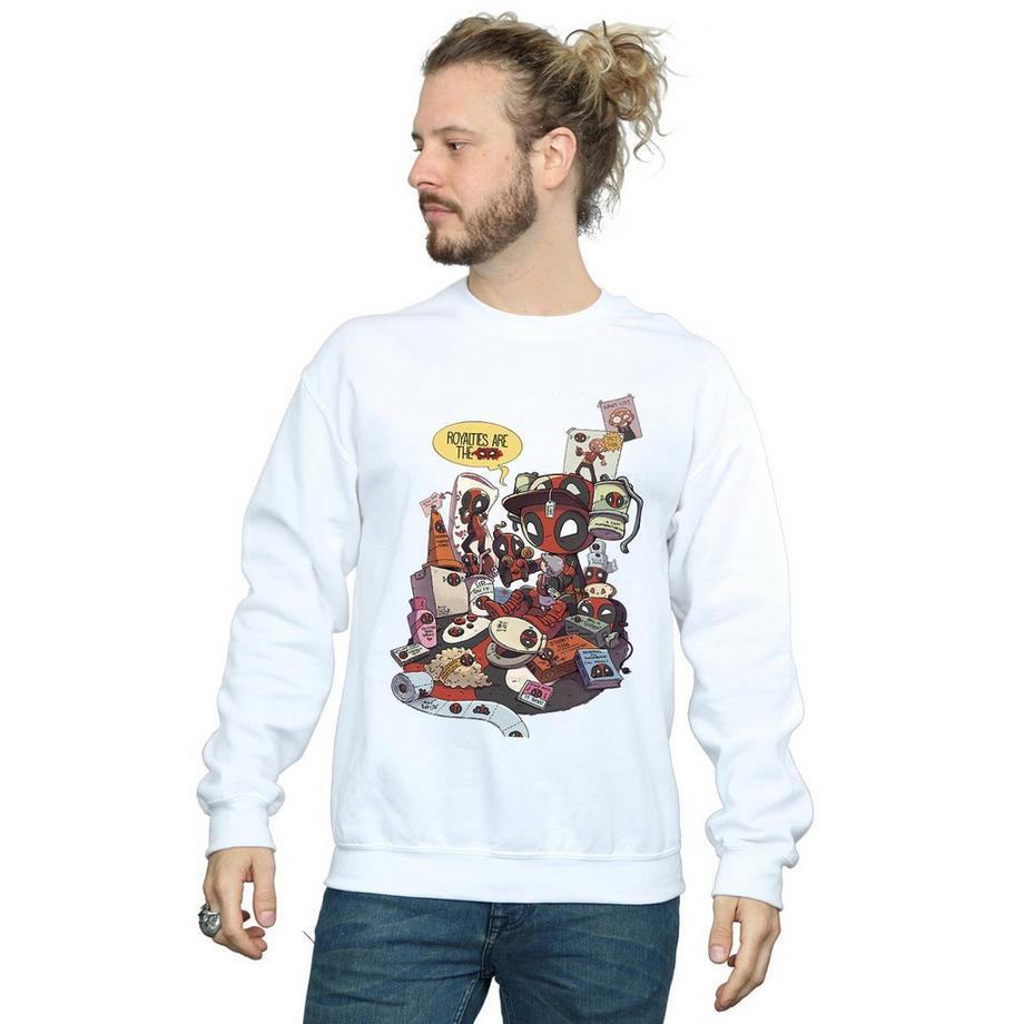 MARVEL Merchandise Royalties Sweatshirt  