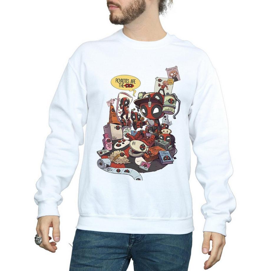 MARVEL Merchandise Royalties Sweatshirt  