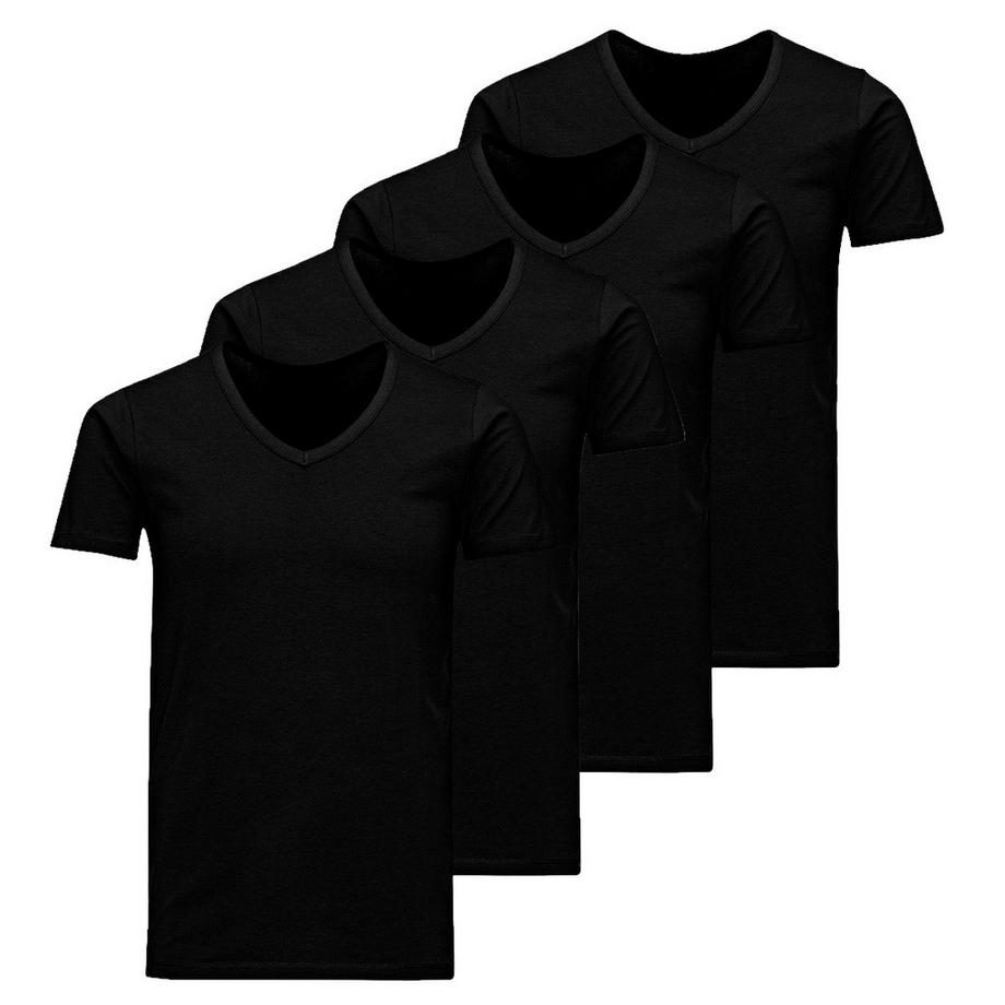 Jacbasic lot de 4  - maillot de corps