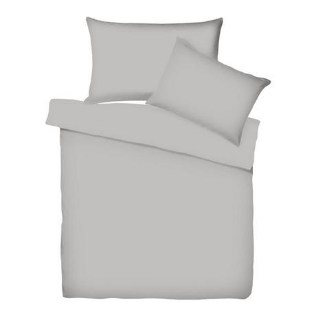 Living Home Uni Satin Taie de duvet  