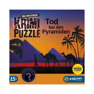 HCM KINZEL  Krimi Puzzle Tod bei den Pyramiden (1000Teile) 