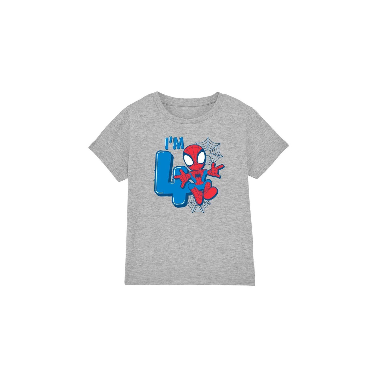 Spider-Man  Cute Spidey TShirt  4. Geburtstag 