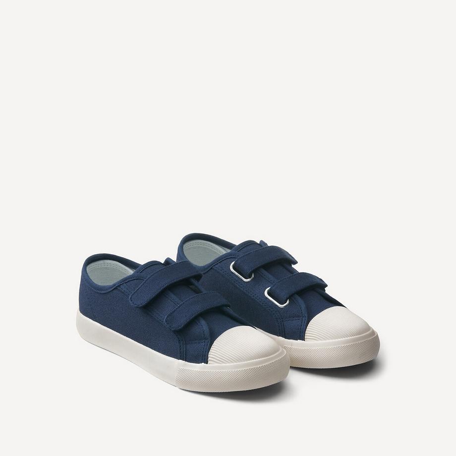 La Redoute Collections  Canvas-Sneakers mit Klettverschluss 