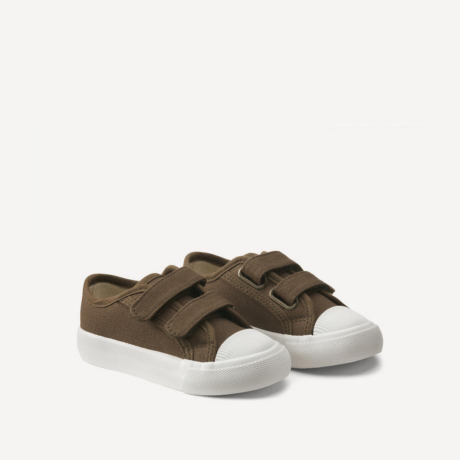 La Redoute Collections  Canvas-Sneakers mit Klettverschluss 