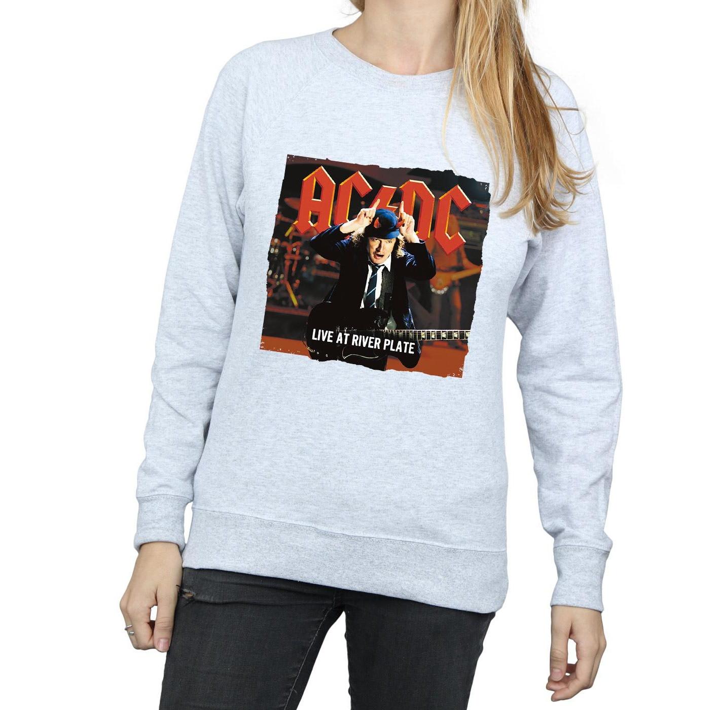 AC/DC  ACDC Live At River Plate Columbia Records Sweatshirt 