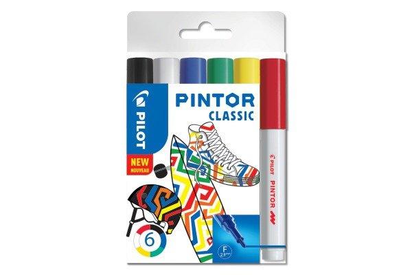 Pilot PILOT Marker Set Pintor 0.7mm 6 Farben classic  
