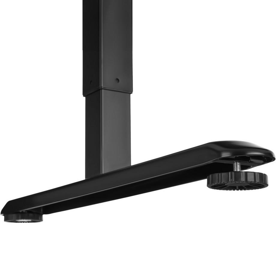 Tectake Cadre de bureau IDUN réglable en hauteur en continu avec manivelle  