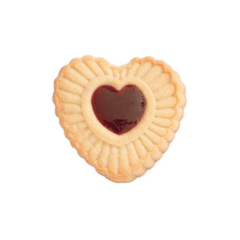 Städter Emporte-pièce avec éjecteur Cœur ondulé  