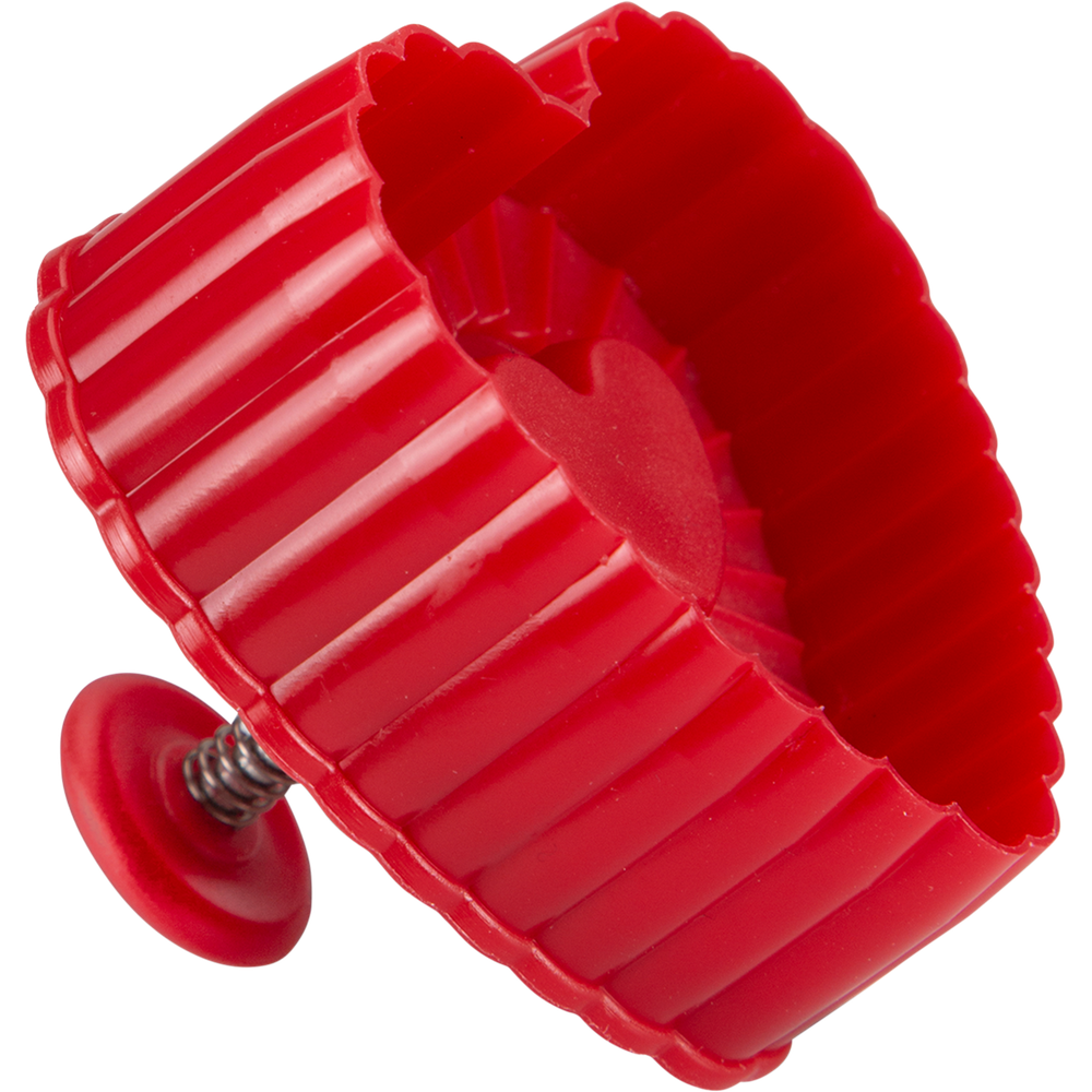 Städter Emporte-pièce avec éjecteur Cœur ondulé  