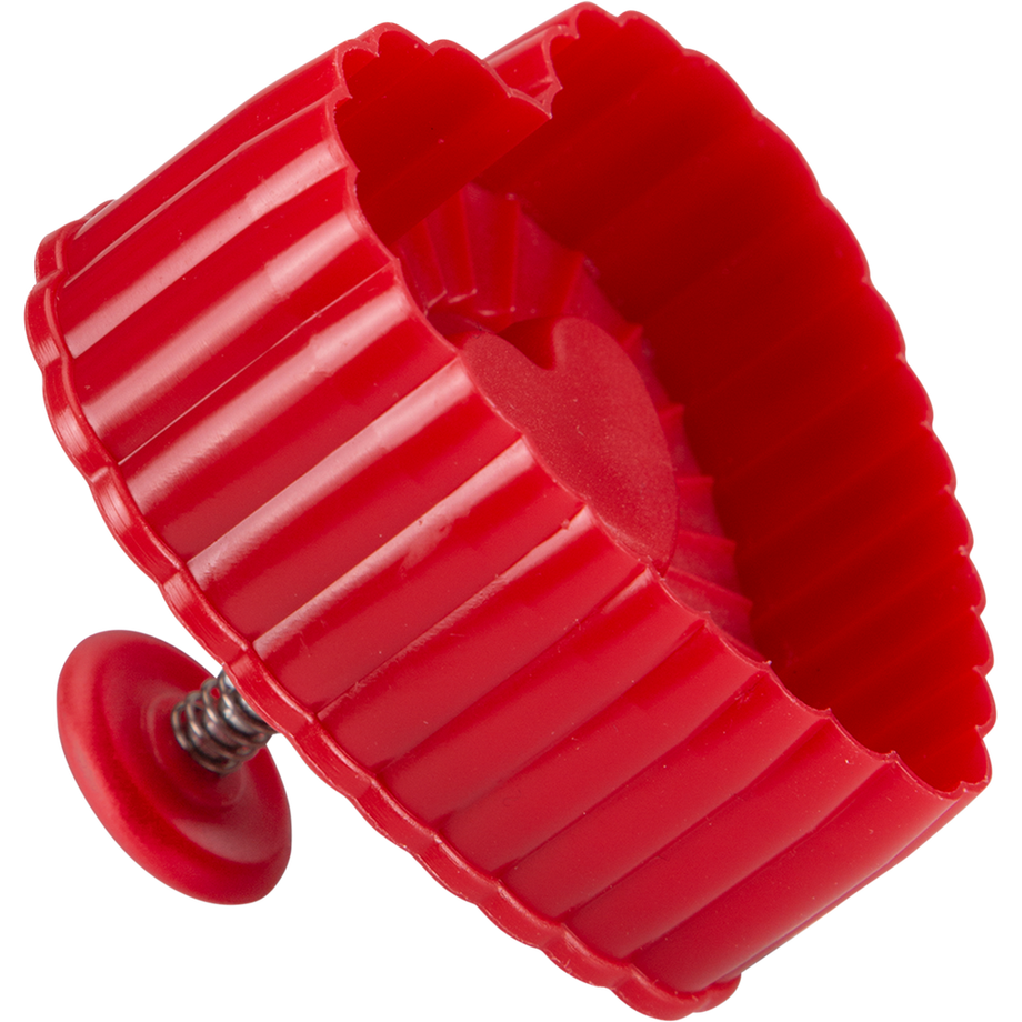 Städter Ausstecher mit Auswerfer Herz Gewellt  