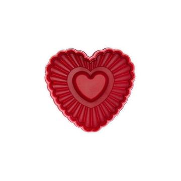 Emporte-pièce avec éjecteur Cœur ondulé