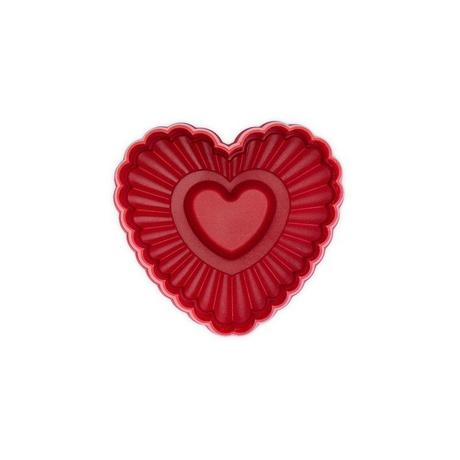 Städter Emporte-pièce avec éjecteur Cœur ondulé  