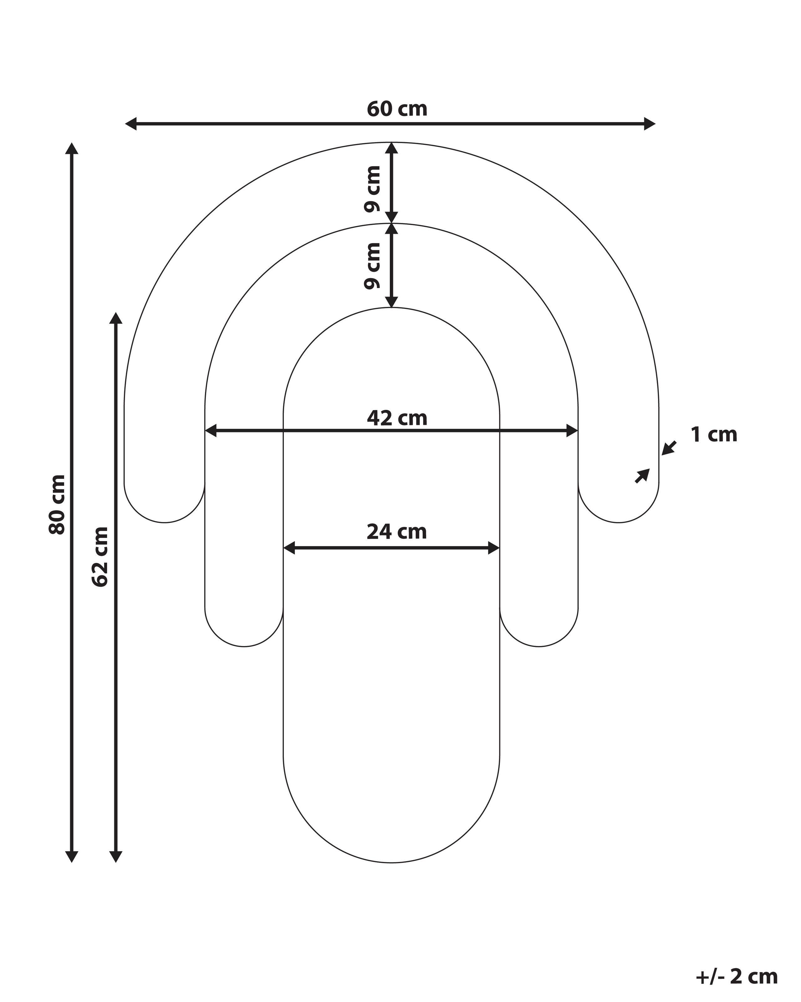Beliani Wandspiegel Retro MESPAUL  