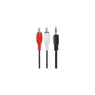 HDGear  PureLink LP-AC030-050 cavo audio 5 m 2 x RCA 3.5mm Nero, Bianco, Rosso 