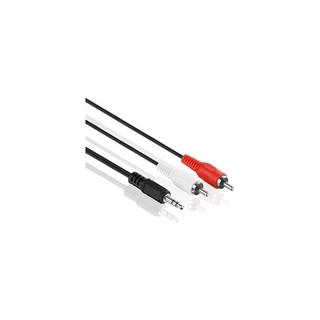 HDGear  PureLink LP-AC030-050 cavo audio 5 m 2 x RCA 3.5mm Nero, Bianco, Rosso 