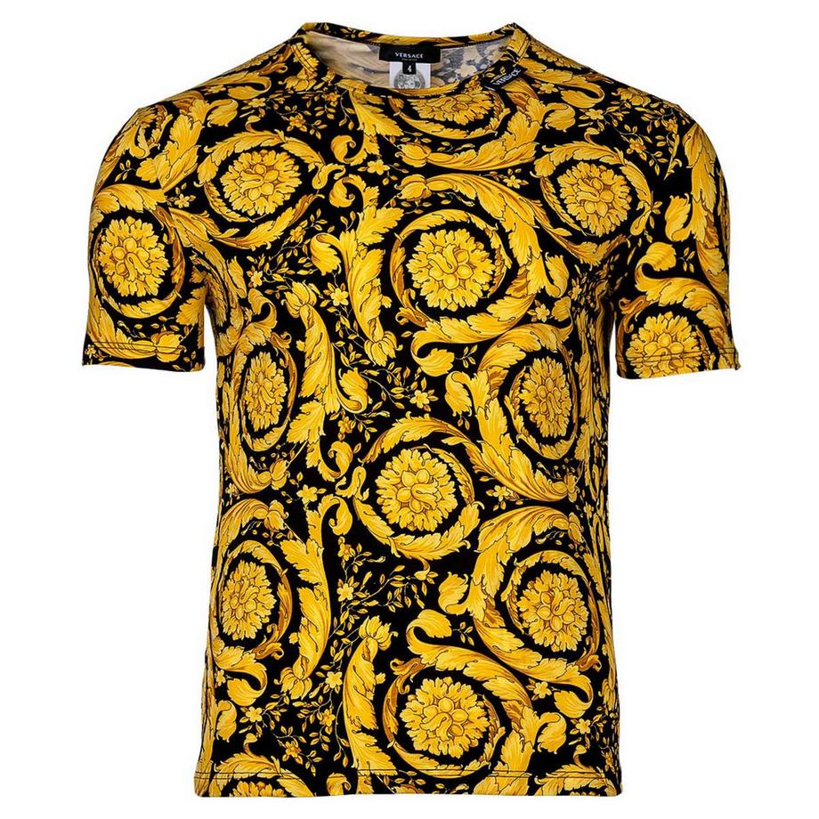 VERSACE Barocco All Over Stretch Organic Jersey T-Shirt  