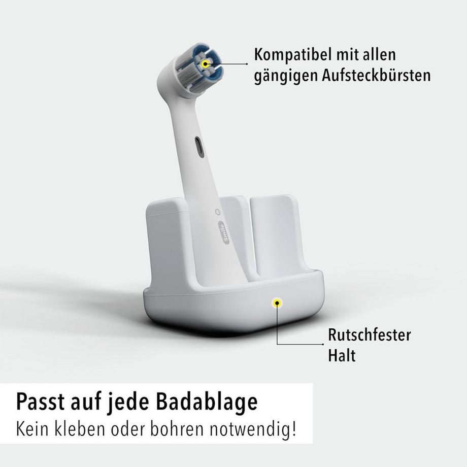 Qikfresh  Aufsteckbürstenhalter 2er 