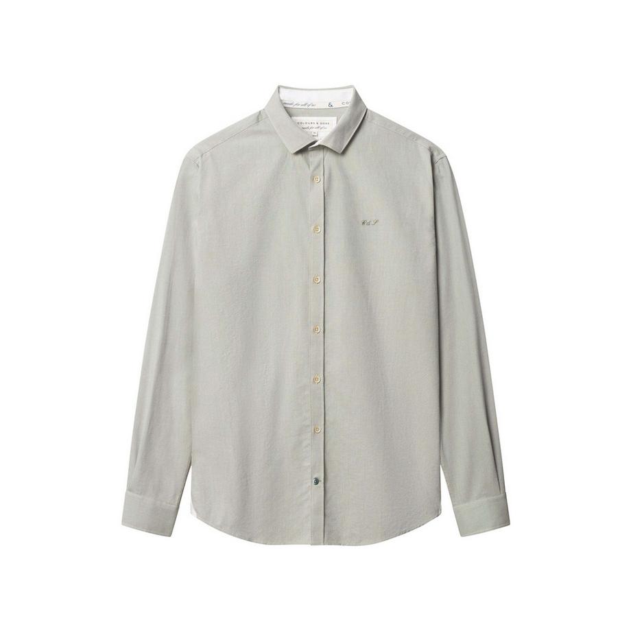 Colours & Sons Chemise à manches longues Soft Oxford  