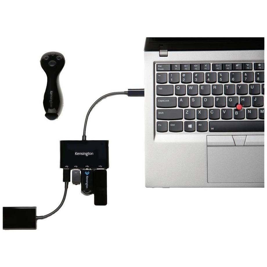Kensington  CH1000 USB-C 4-Port Hub 