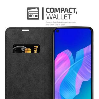 Cadorabo  Housse compatible avec Huawei P40 LITE E - Coque de protection avec fermeture magnétique, fonction de support et compartiment pour carte 