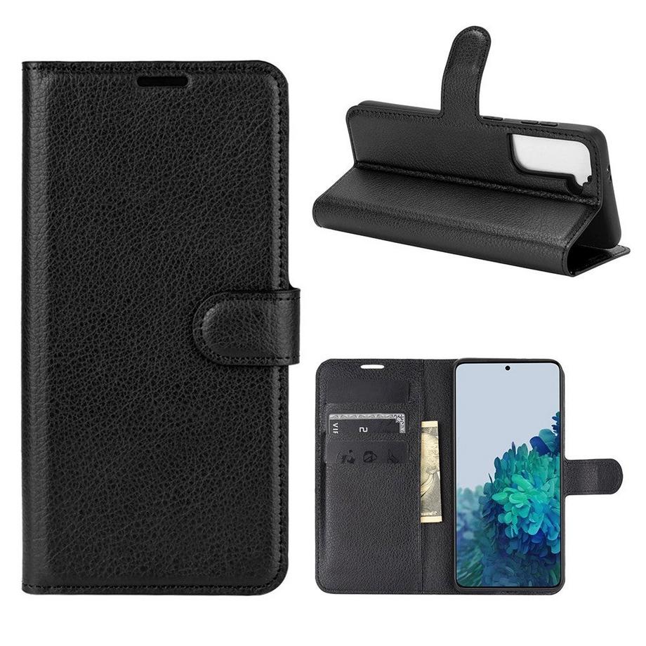 Cover-Discount  Galaxy S21 - Etui en cuir coque vert 