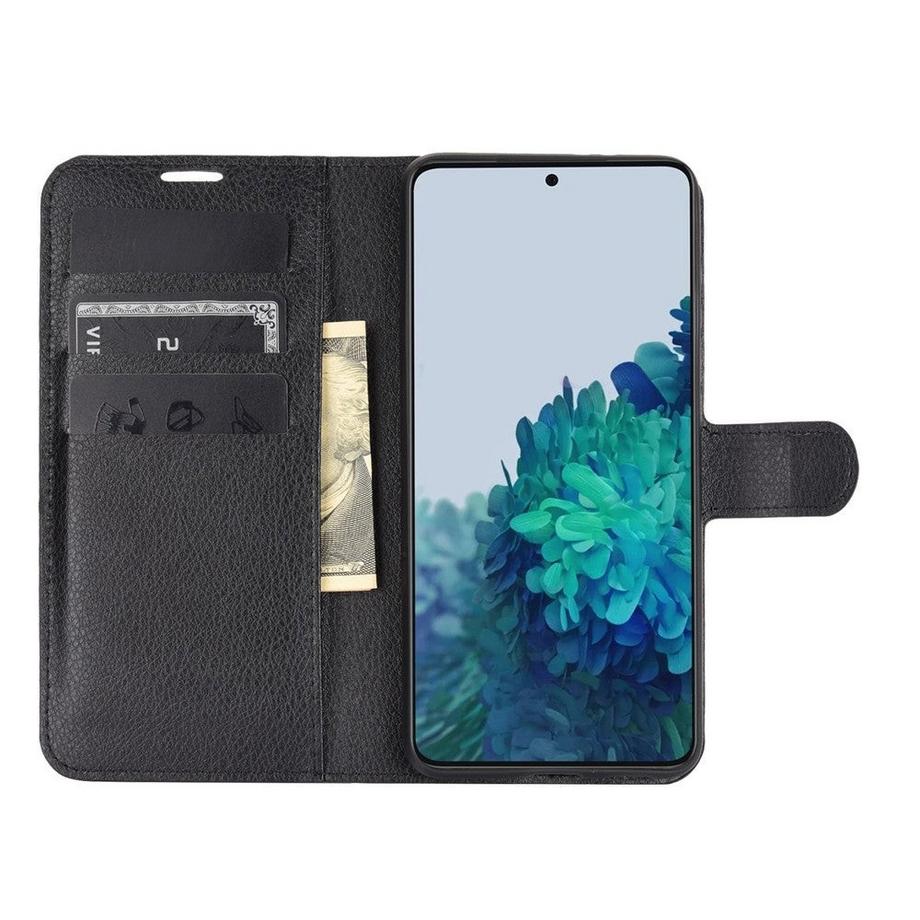 Cover-Discount  Galaxy S21 - Etui en cuir coque vert 