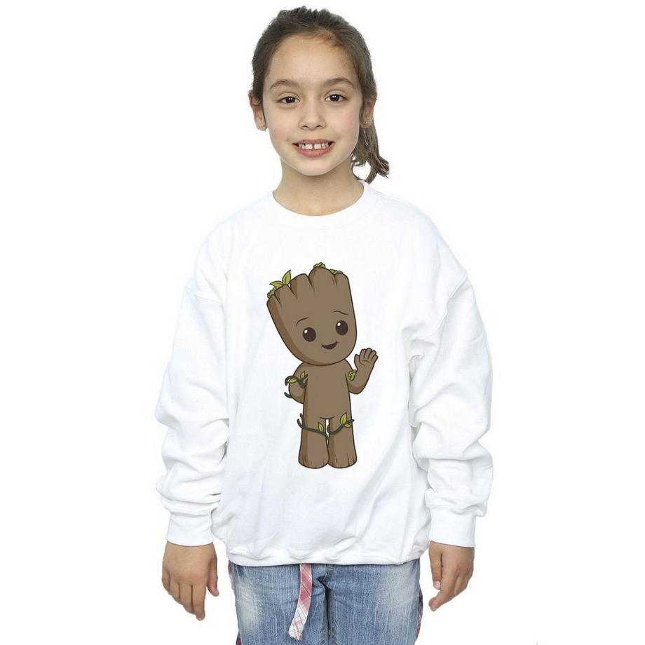 MARVEL  I Am Groot Felpa Groot Carino Ragazze 