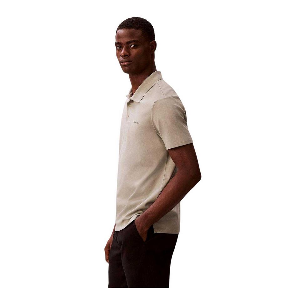 Calvin Klein Polo avec Fermeture Verrouillée  