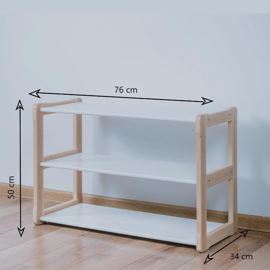 Montessori Set Montessori-Regale, Kinderzimmer, Montessori-Atmosphäre - Natürliche Farbe  