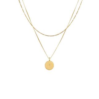 Kuzzoi  Halskette  Layer Figaro Venezianer Plättchen 925 Silber 