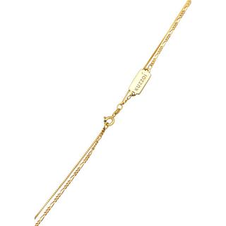 Kuzzoi  Halskette  Layer Figaro Venezianer Plättchen 925 Silber 