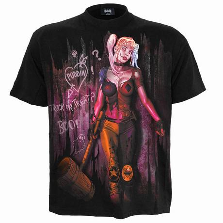 Harley Quinn  Trick Or Treat TShirt 