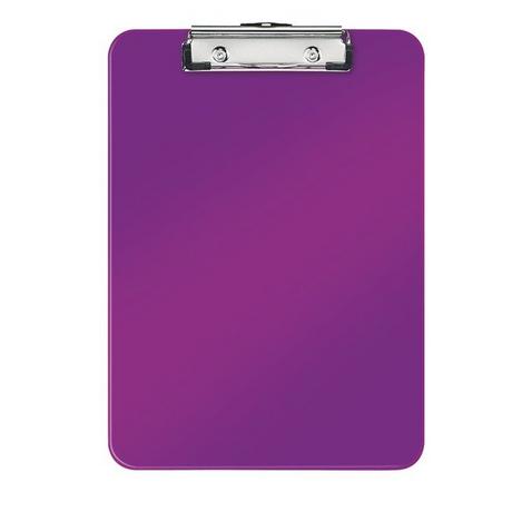 Leitz  LEITZ Klemmbrett WOW PS A4 39710062 violet 80 Blatt 