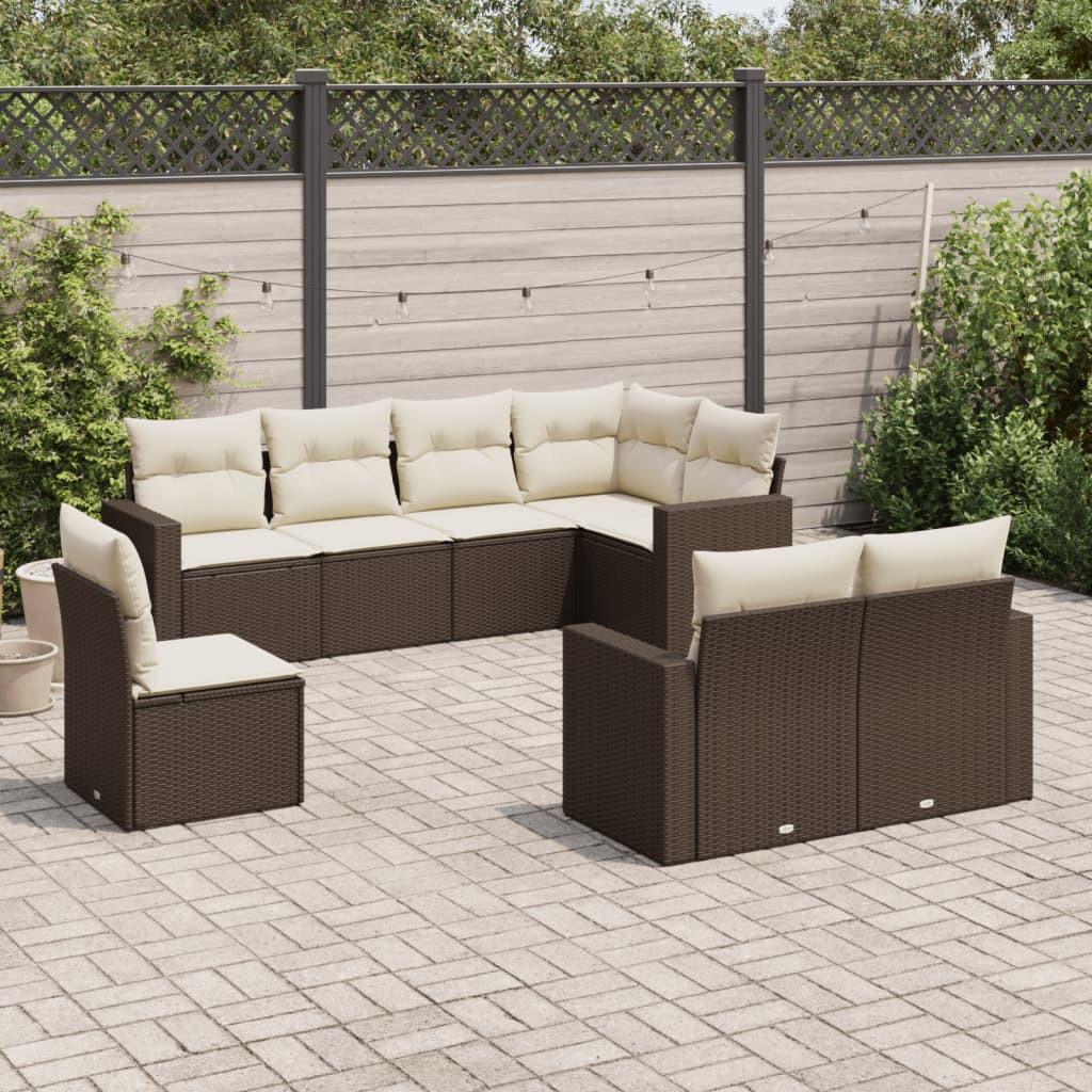 VidaXL Garten sofagarnitur poly-rattan  