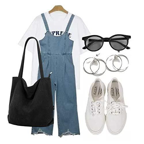 Only-bags.store Kordel Reissverschluss Umhängetasche Grosse Shopper Tragetasche Handtasche  