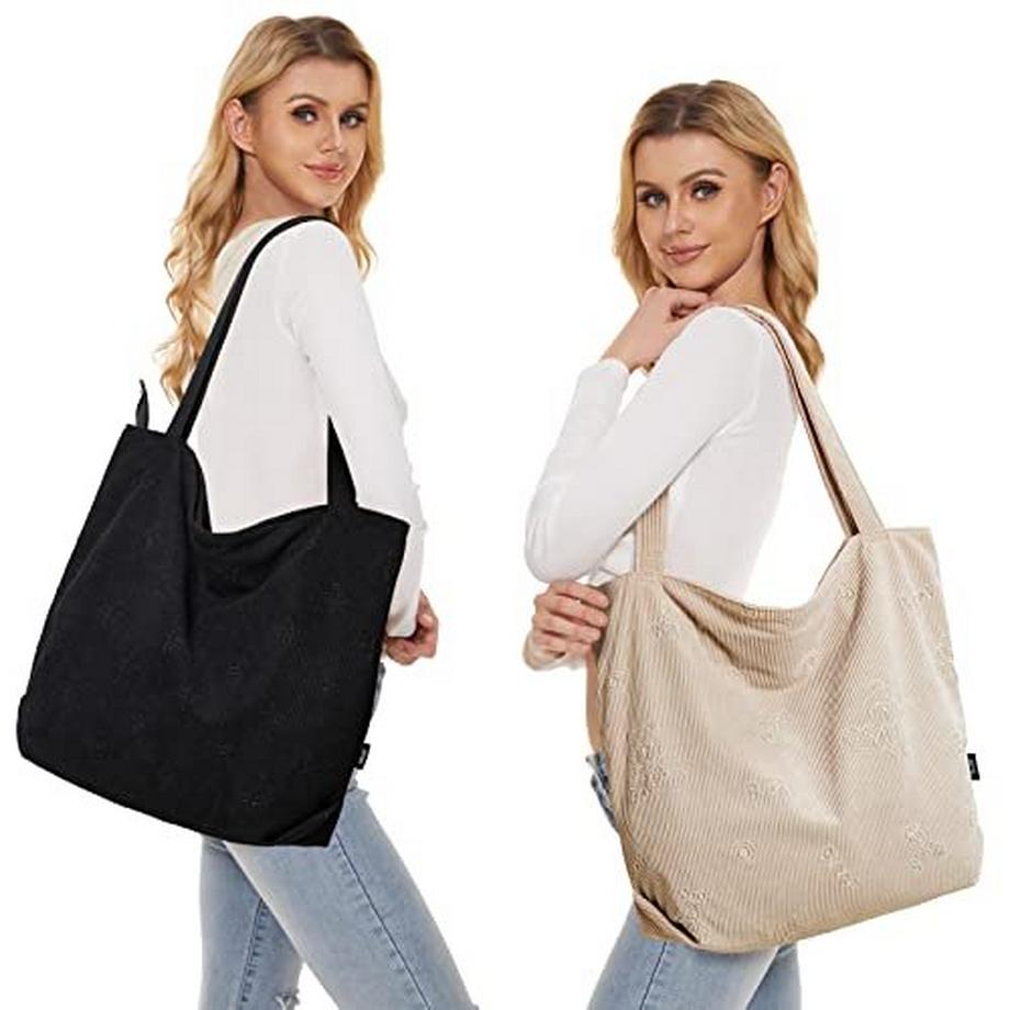 Only-bags.store Kordel Reissverschluss Umhängetasche Grosse Shopper Tragetasche Handtasche  