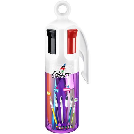 BiC BIC Kugelschreiber Clip 1mm 962612 4 Colours Megacase 6 Stk. ass.  