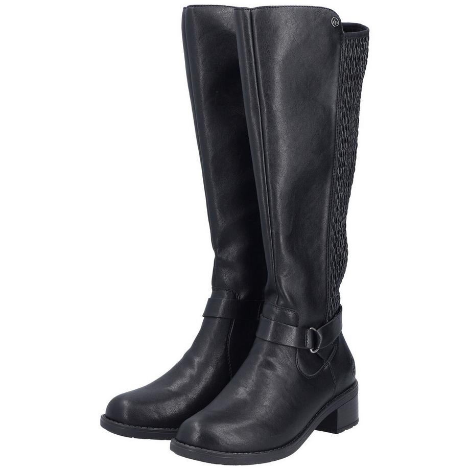 Rieker Bottes mi-mollet avec sangle latérale  