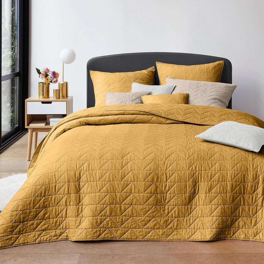 La Redoute Intérieurs Zig Zag Scenario Couvre-lit Matelassé  