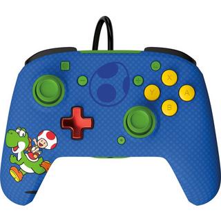 pdp  REMATCH: Yoshi & Toad Blu USB Gamepad Analogico/Digitale Nintendo Switch, Nintendo Switch OLED 