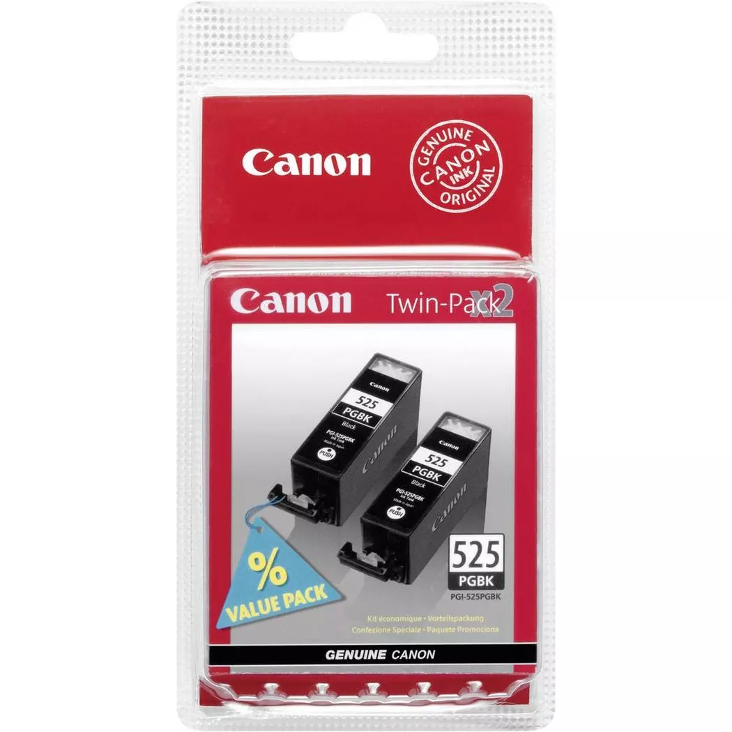 Canon – Tintenpatronen 2er-Pack PGI-525, Multicolor, One Size