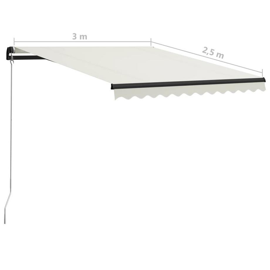 VidaXL Markise aluminium  