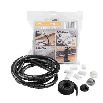 Pack d'accessoires D-LINE pour câble noir