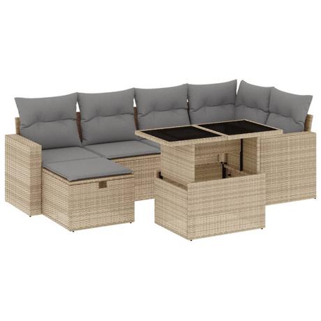 VidaXL Garten sofagarnitur poly-rattan  